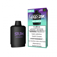 STLTH LOOP 25K White Grape Ice 20mg